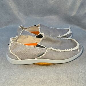 CROCS Santa Cruz Slip-on Canvas Shoes Size 8 M